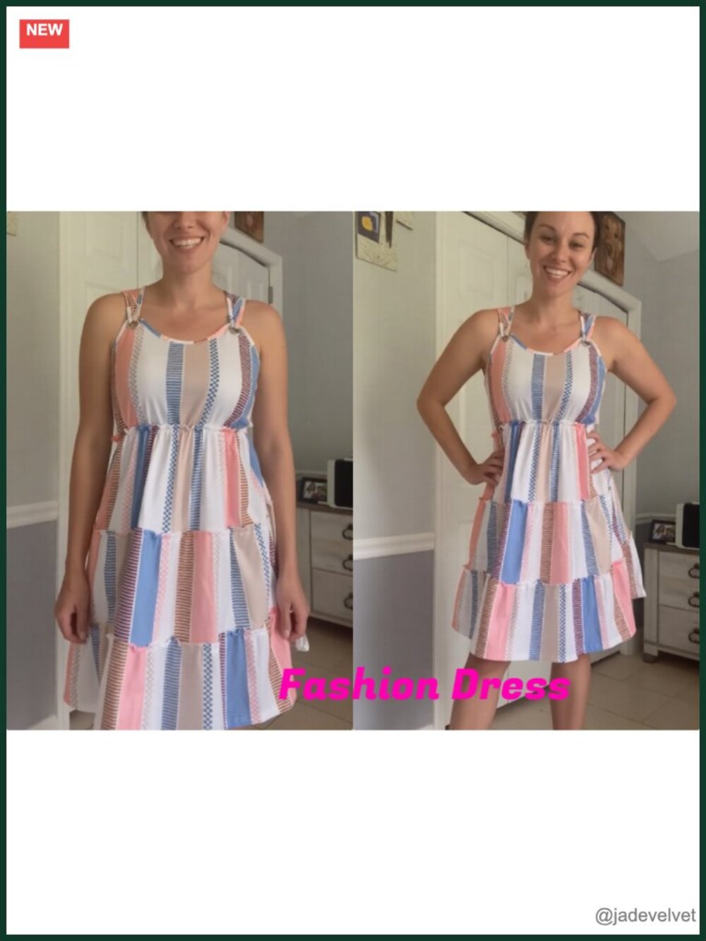 Summer Dresses for Women 2026 Sundresses Sleeveless Beach Cover Up Casual Sun - Picture 5 of 6